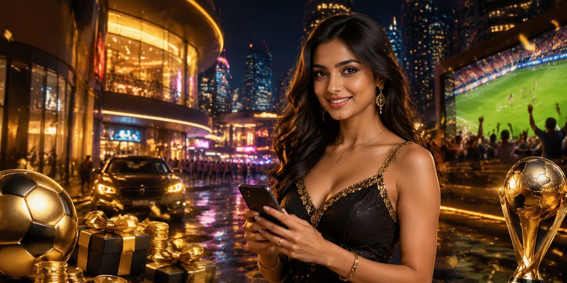 Mobile casino interface glowing in Mumbai nightlife